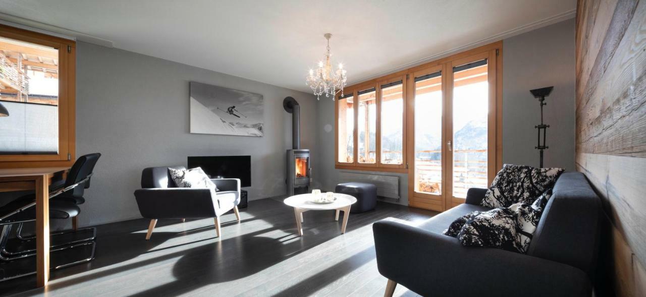 Alp N' Rose Apartment Hasliberg Luaran gambar